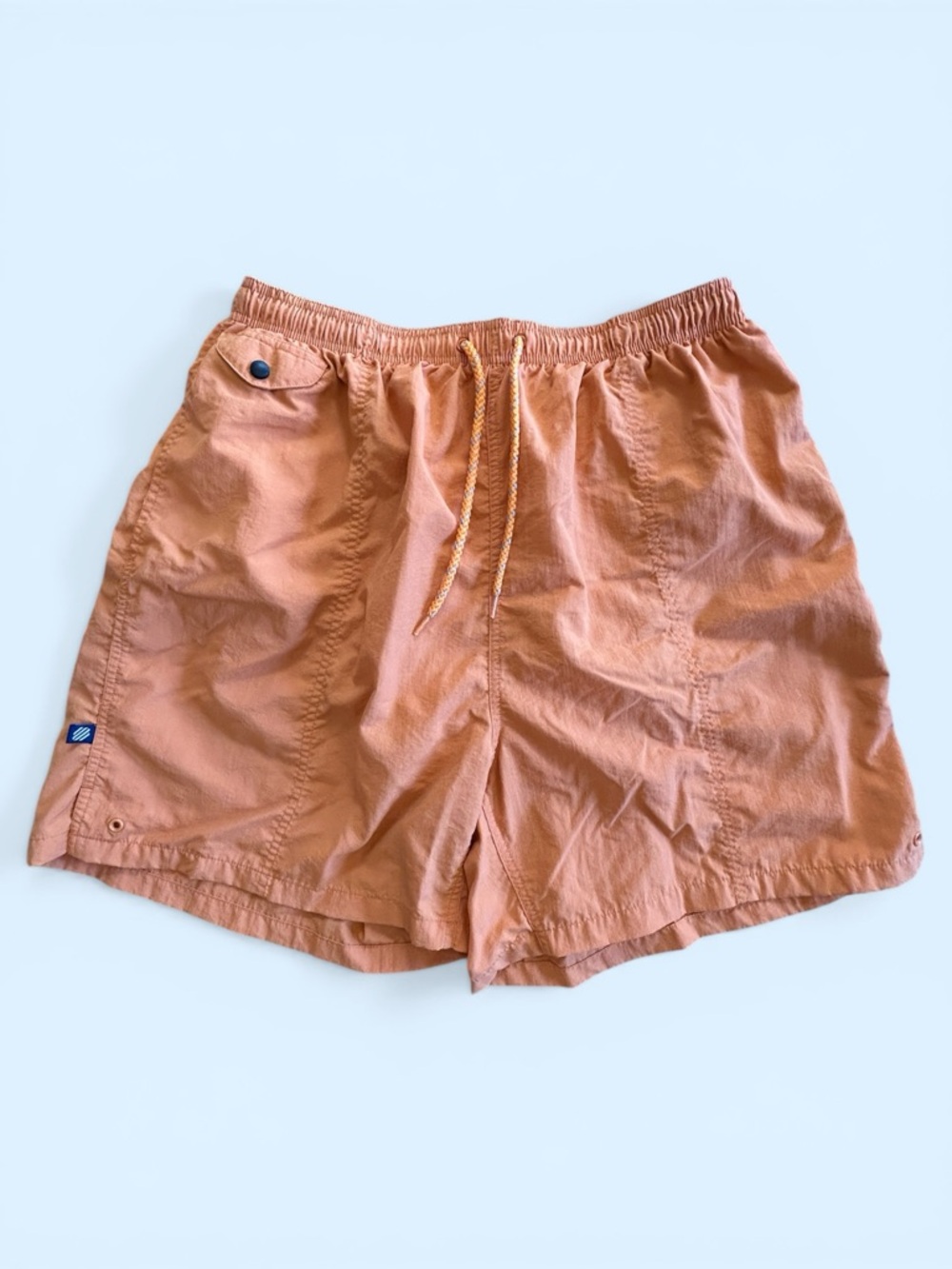 West Marine Men's Size XL Orange Swim Trunks